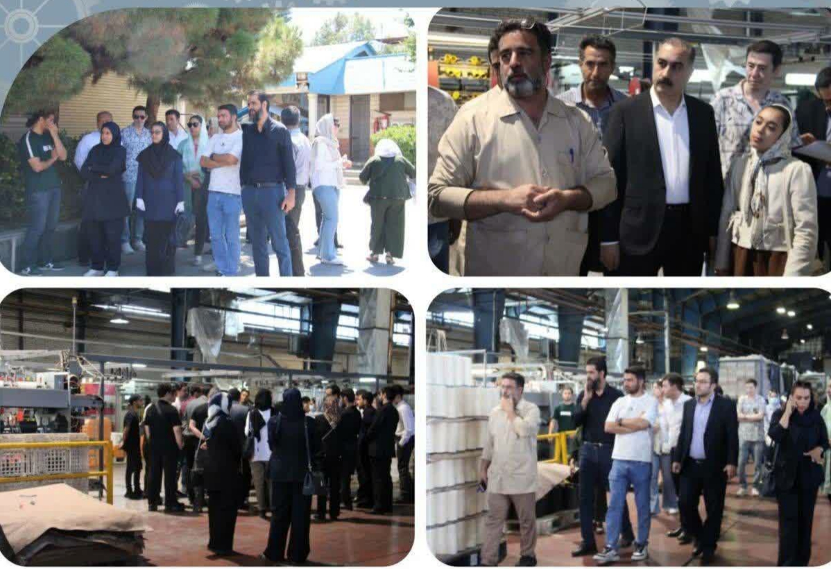 پنجمین تور بازدید از واحدهای صنعتی خراسان رضوی به همت انجمن صمت جوانان برگزار شد