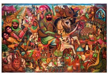 نقالی در خراسان‌شمالی از خنیاگری تا پرده‌خوانی