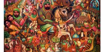 نقالی در خراسان‌شمالی از خنیاگری تا پرده‌خوانی