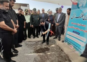 آغاز عملیات ساخت دبستان خیرساز در روستای دهنوی خلیل‌آباد