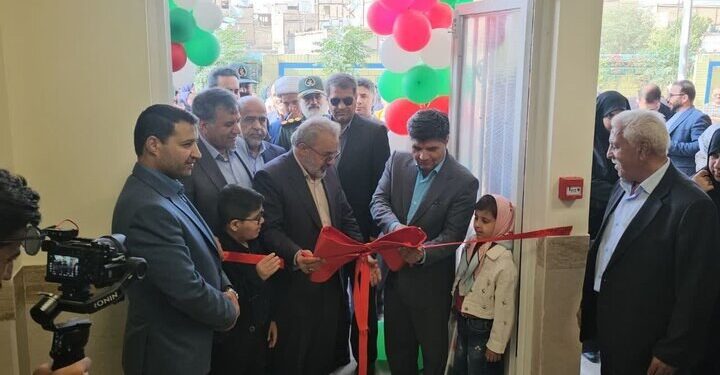 بهرهبرداری از آموزشگاه ۱۲ کلاسه علوی خلیج فارس در روستای صیدآباد