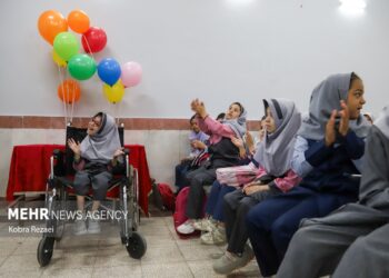 آغاز سال تحصیلی در مدرسه استثنایی صالحه مشهد