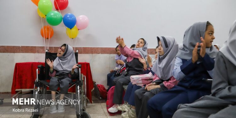 آغاز سال تحصیلی در مدرسه استثنایی صالحه مشهد