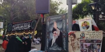 کانون شهید عرفایی سنگر تبیین عفاف و حجاب در پارک ملت مشهد