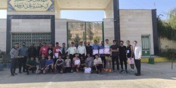 مسابقه دوی همگانی گرامیداشت هفته دفاع مقدس در بجنورد برگزار شد