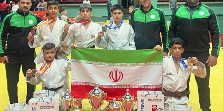 درخشش وارثان جودوی خراسانشمالی در مسابقات بینالمللی ارمنستان