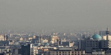 بحران نفسگیر در مشهد شهر برای ۱۲ امین روز پیاپی زیر غبار