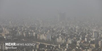 هوای مشهد ناسالم است منطقه وحدت در وضعیت قرمز قرار دارد
