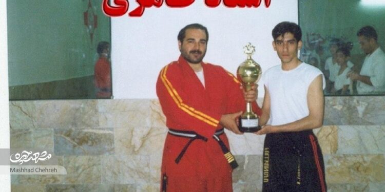 رزمی‌کار محله فاطمیه عاشق وبلاگ‌نویسی است