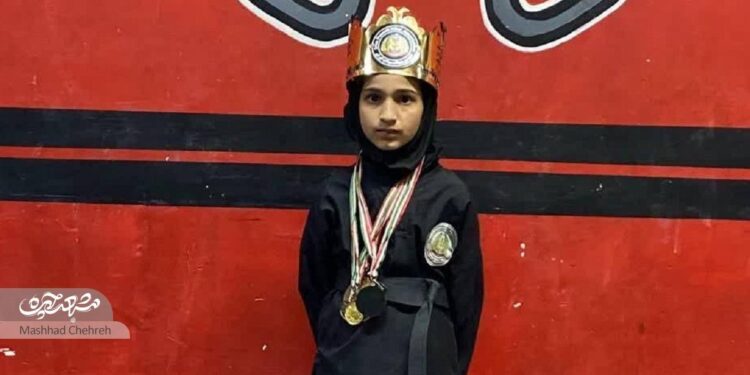 شیرینی رقابت نازنین‌زهرا با برادرهایش پای آسیب دیده مانع از تلاش نشد