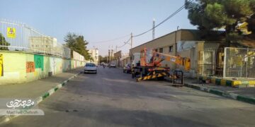 کوچه پمپ گاز شهدای تاکسیرانی نگاهی به محله حسین‌آباد مشهد