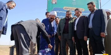 ۱۴۱ کیلومتر شبکه آبرسانی کشاورزی در سرخس بهرهبرداری شد