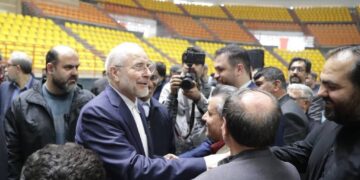 ورزشگاه شهید رئیسی مشهد با حضور رییس مجلس به بهره‌برداری رسید